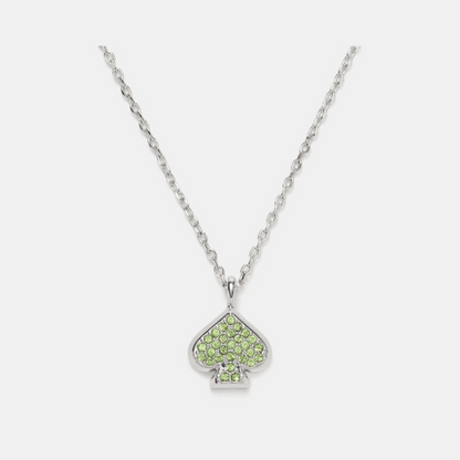 Everyday Spade Pave Mini Pendant