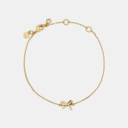 Girlie Pearlie Mini Bow Bracelet