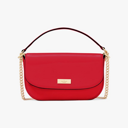 Krista Patent Chain Crossbody