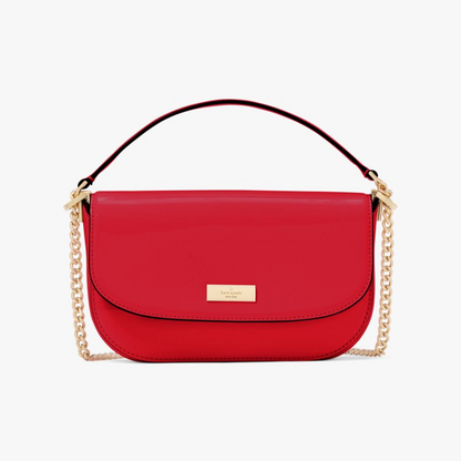Krista Patent Chain Crossbody