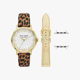 Leopard Cross Compatible 38/40/41mm Band Set For Apple Watch®