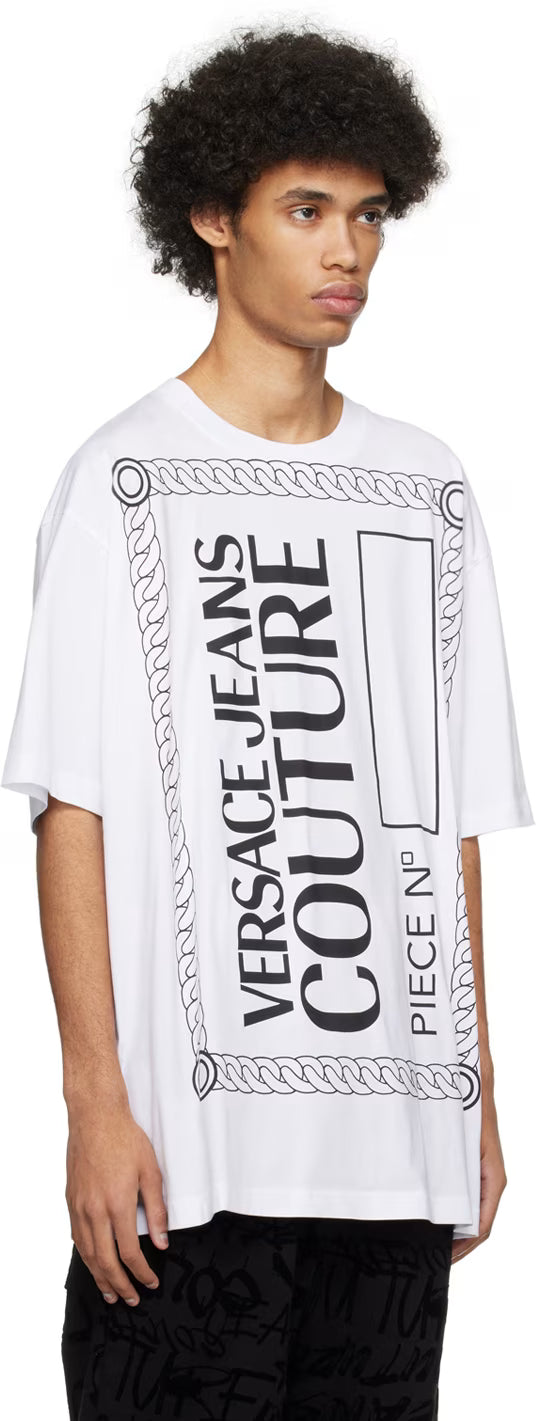 White 'Piece No.' T-Shirt