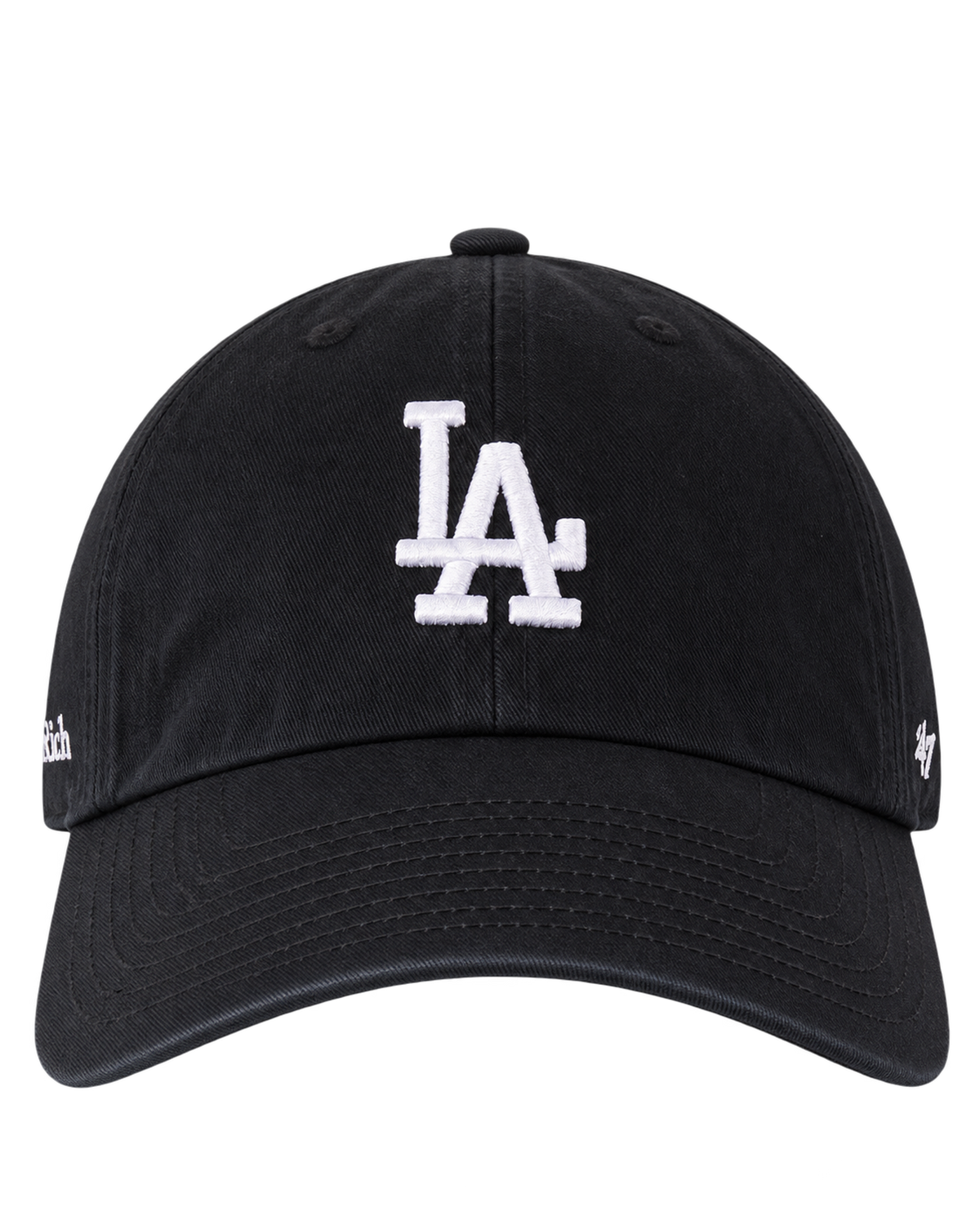 LA Hat - Faded Black/White