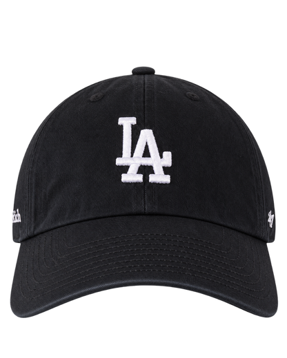 LA Hat - Faded Black/White