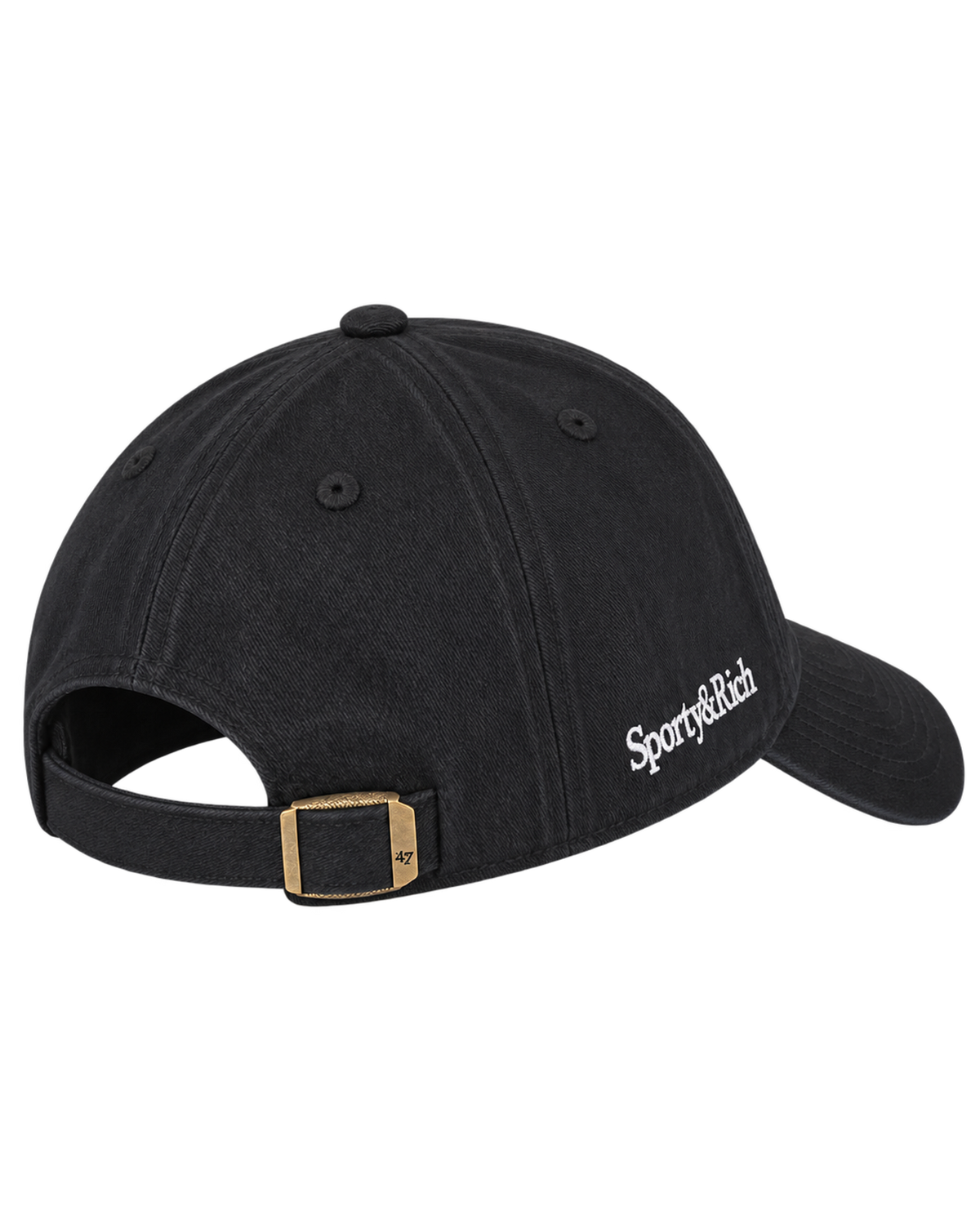 LA Hat - Faded Black/White
