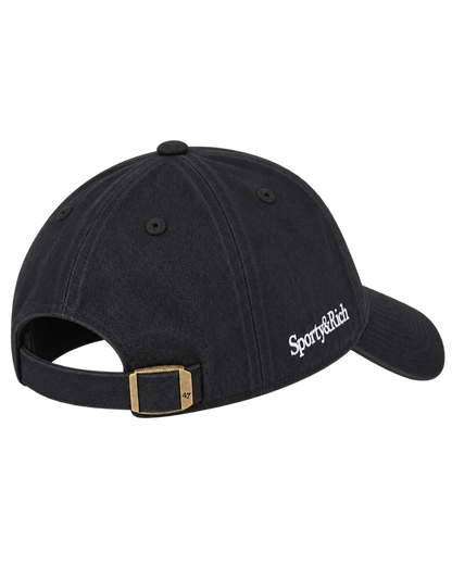 LA Hat - Faded Black/White