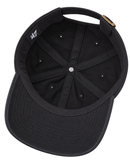 LA Hat - Faded Black/White
