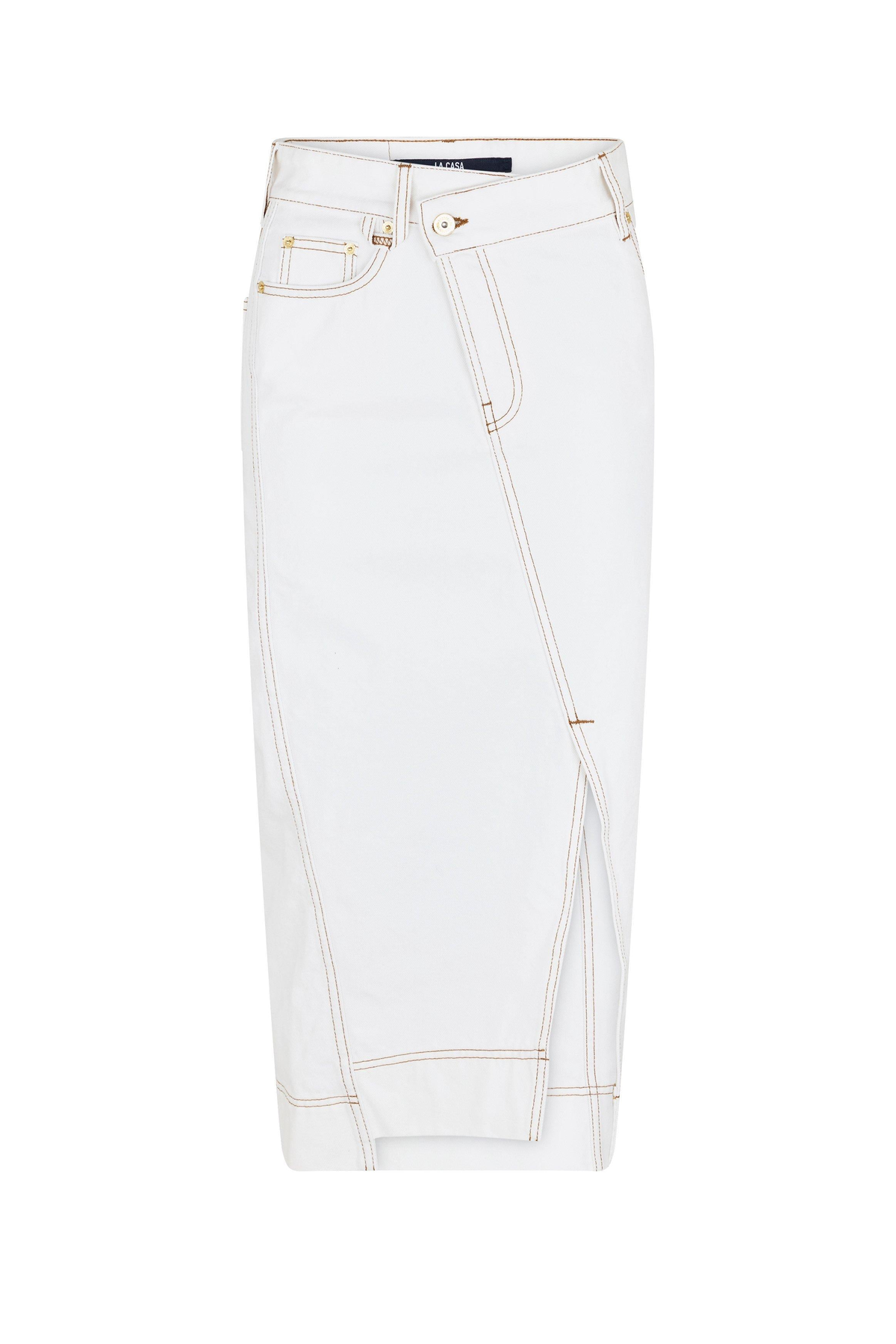 La Jupe De-Nimes Midi Skirt