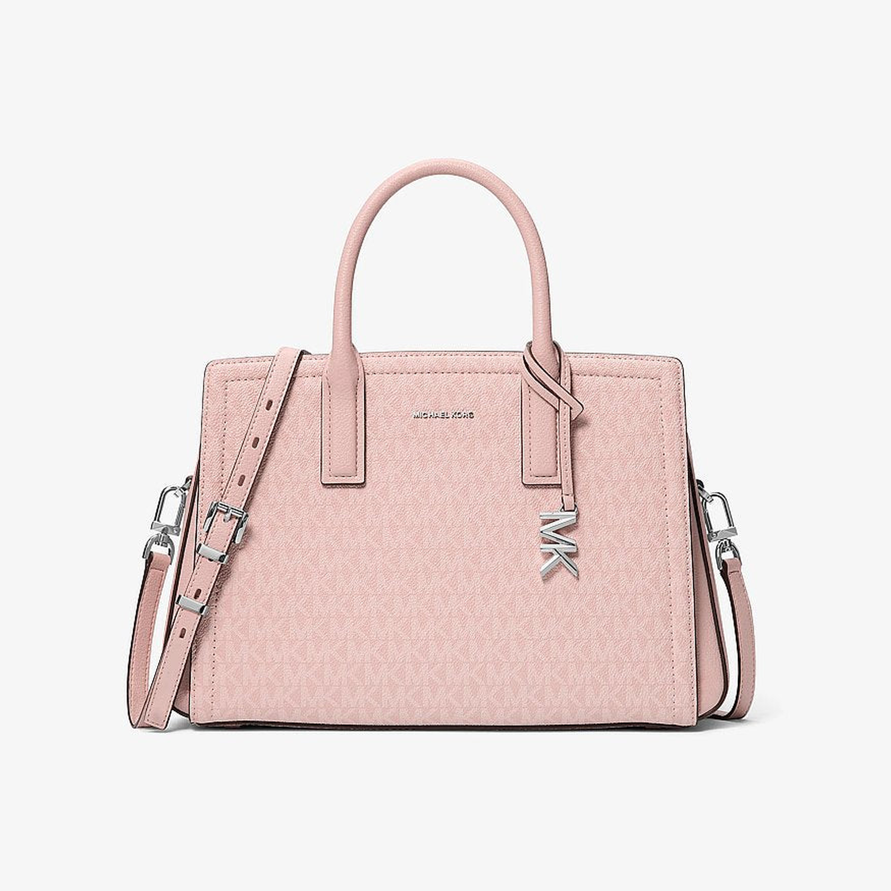 Laila Medium Signature Logo Satchel