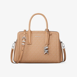 Laila Small Signature Logo Satchel