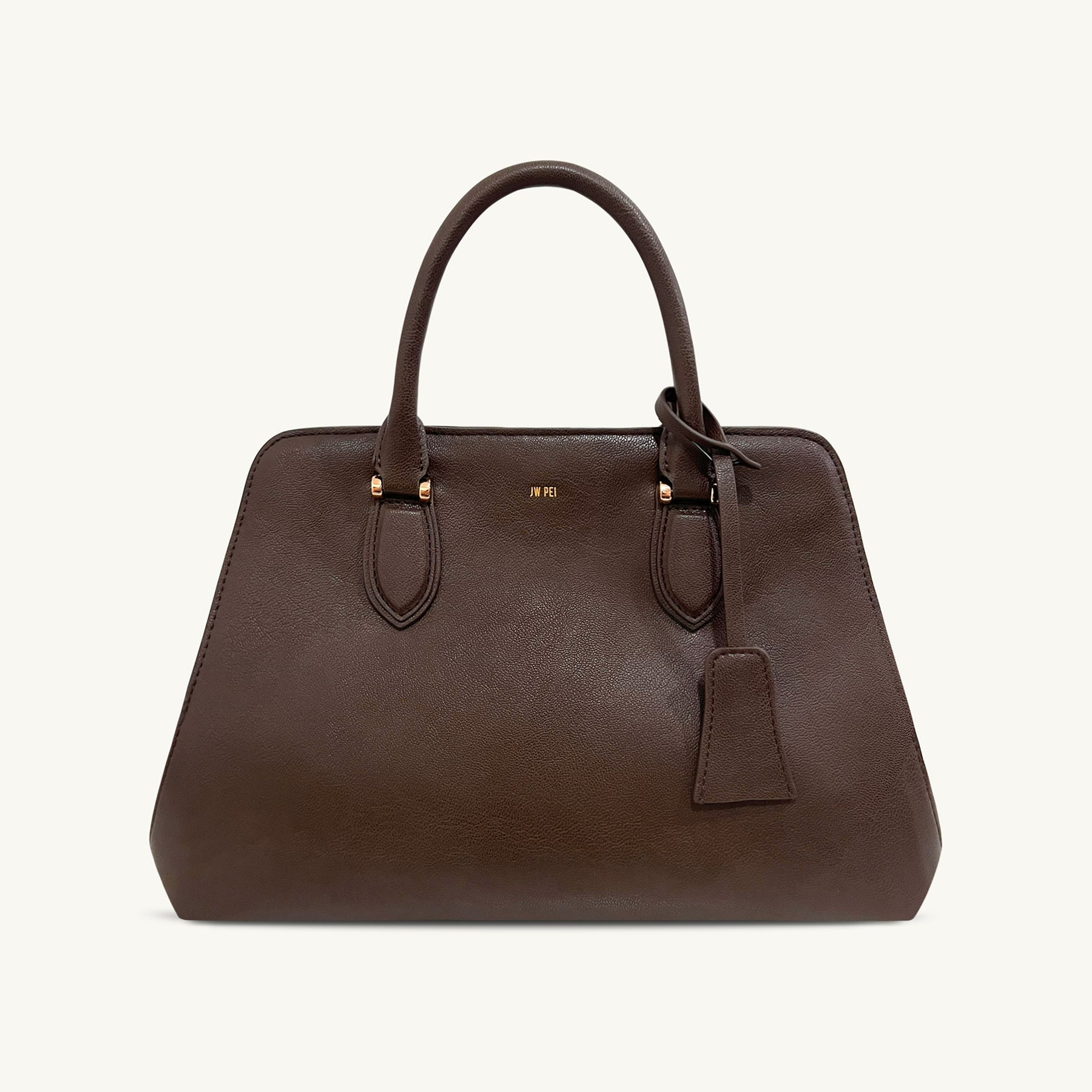 Lara Tote Bag - Dark Brown