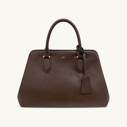 Lara Tote Bag - Dark Brown