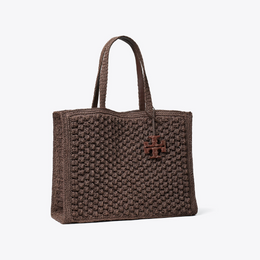 Large Ella Hand-Crocheted Popcorn Tote