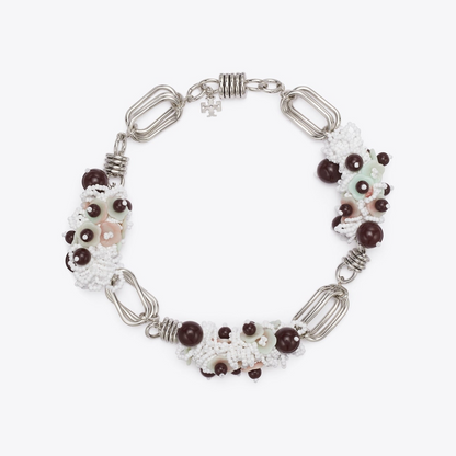 Large Runway Beaded Necklace