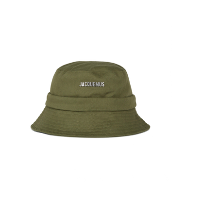 Le Bob Gadjo Brand-Plaque Cotton Bucket Hat