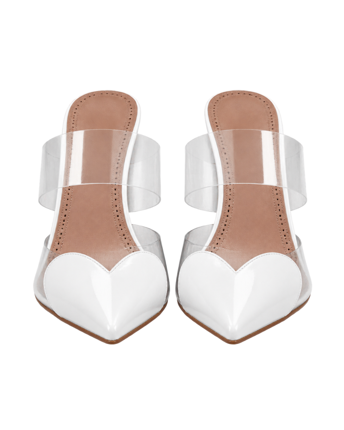 LE CŒUR MULES IN PATENT LEATHER