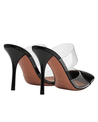 LE CŒUR MULES IN PATENT LEATHER