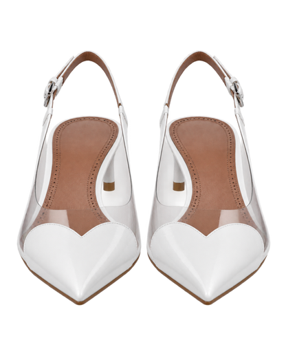 LE CŒUR SLINGBACKS 55 IN PATENT LEATHER