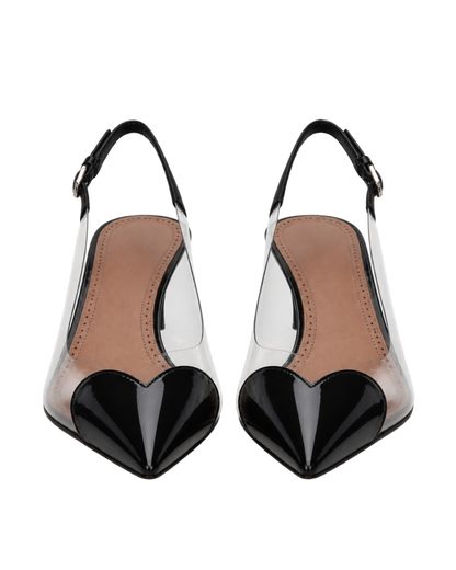 LE CŒUR SLINGBACKS 55 IN PATENT LEATHER