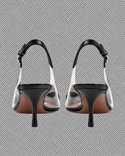 LE CŒUR SLINGBACKS 55 IN PATENT LEATHER
