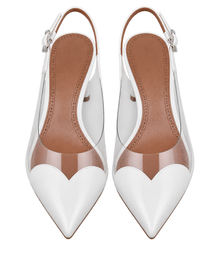 LE CŒUR SLINGBACKS 55 IN PATENT LEATHER
