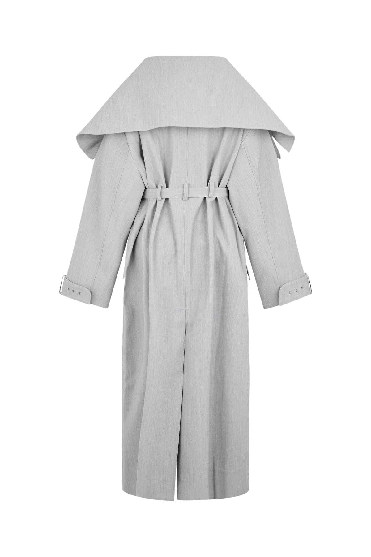 Le Caruso Long Sleeve Long Oversized Fit Trench Coat
