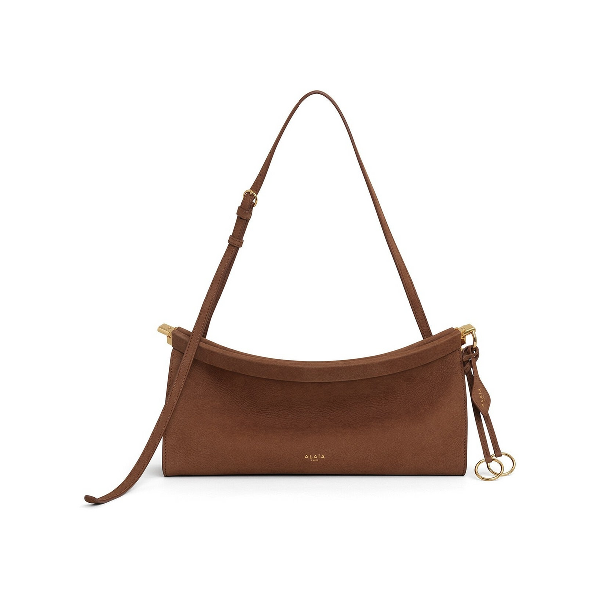 LE CLICK EAST WEST MEDIUM BAG IN NUBUCK