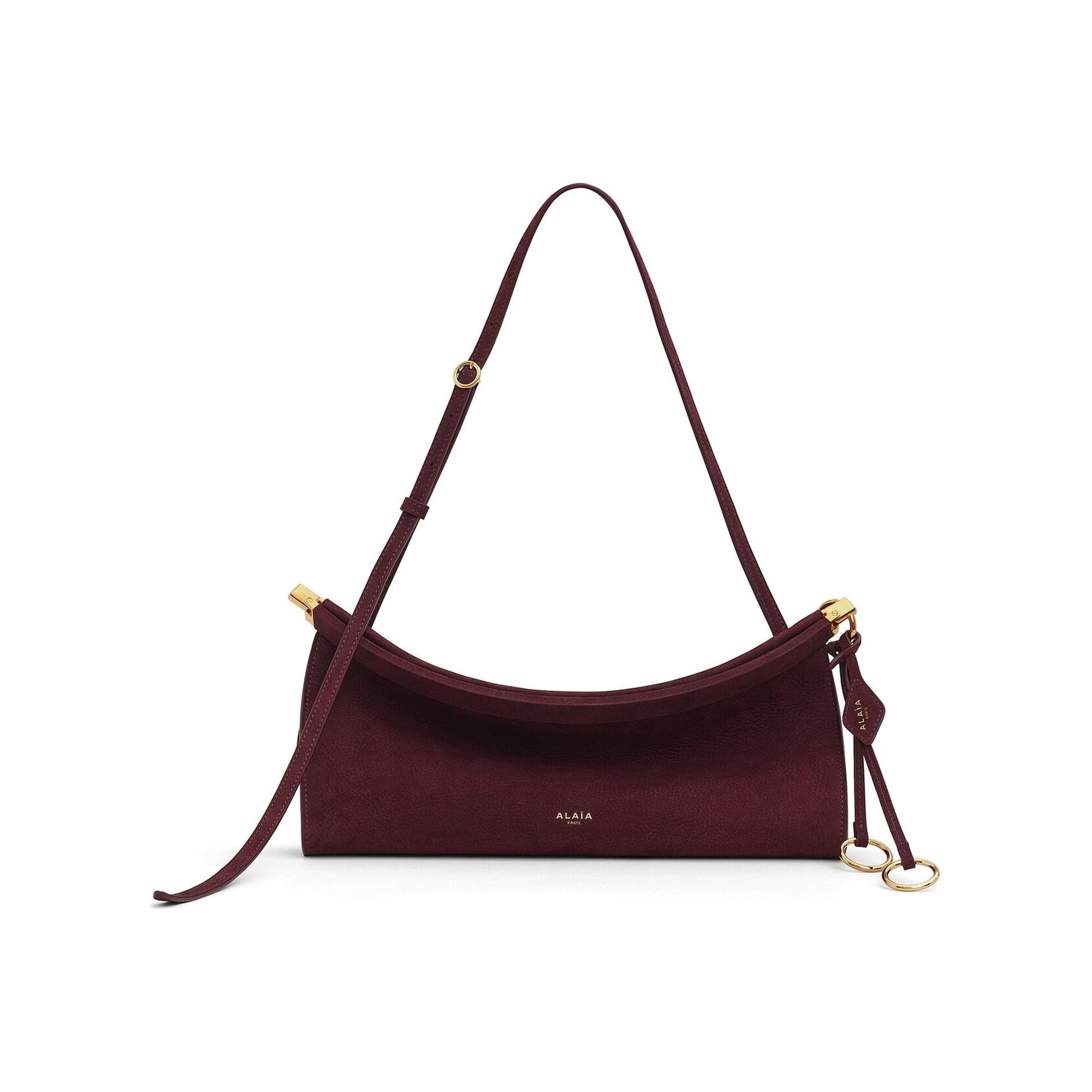 LE CLICK EAST WEST MEDIUM BAG IN NUBUCK