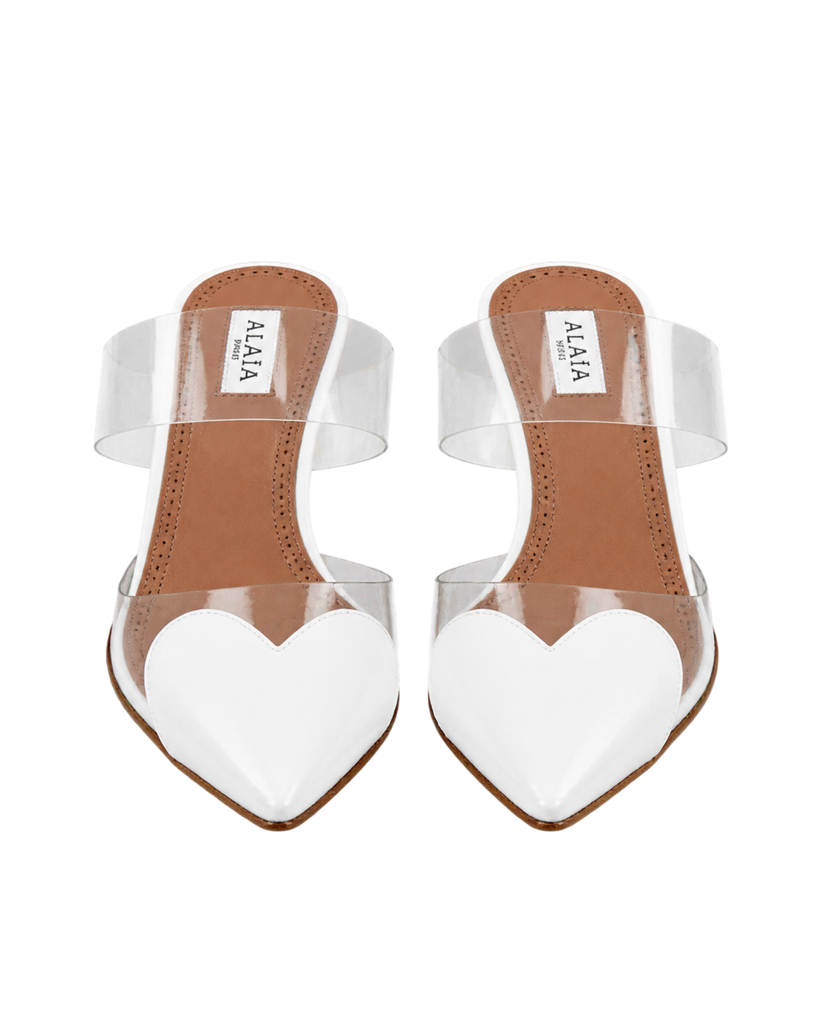 LE COEUR WEDGE MULES IN PATENT LEATHER