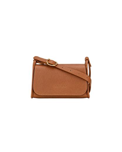 Le Foulonné M Crossbody bag Caramel - Leather