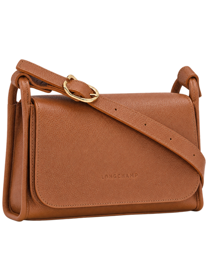 Le Foulonné M Crossbody bag Caramel - Leather