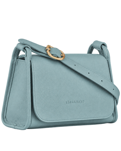 Le Foulonné M Crossbody bag Eucalyptus - Leather