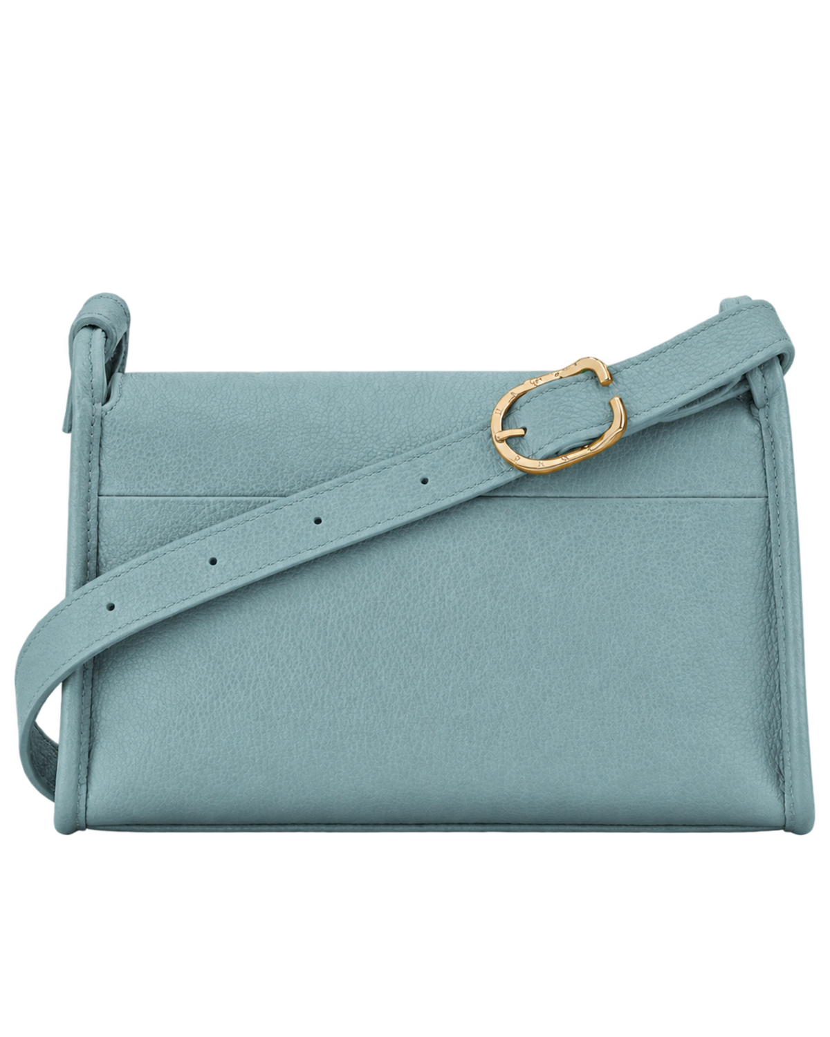 Le Foulonné M Crossbody bag Eucalyptus - Leather