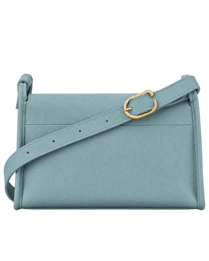 Le Foulonné M Crossbody bag Eucalyptus - Leather