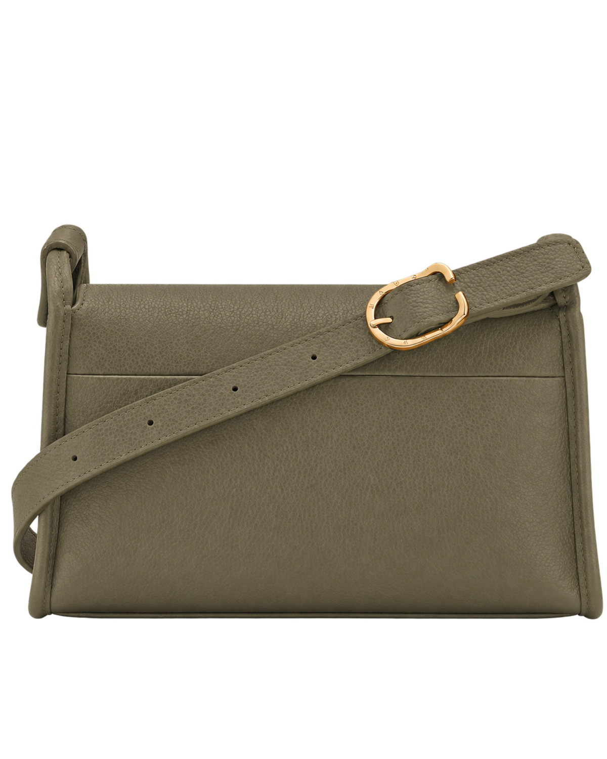 Le Foulonné M Crossbody bag Khaki - Leather