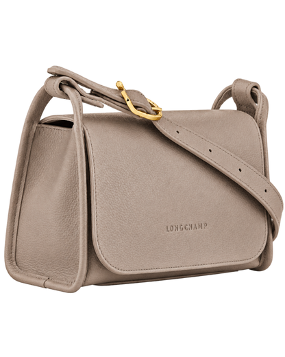 Le Foulonné M Crossbody bag Turtledove - Leather