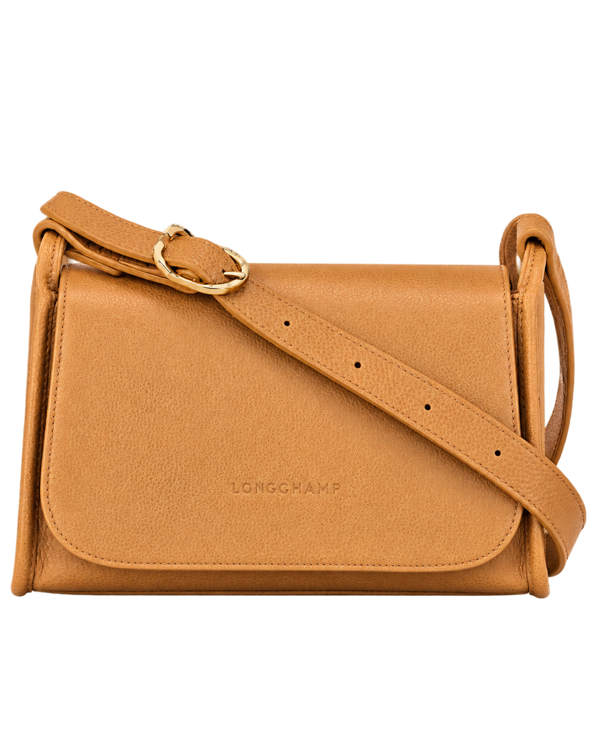Le Foulonné M Crossbody bag Walnut - Leather