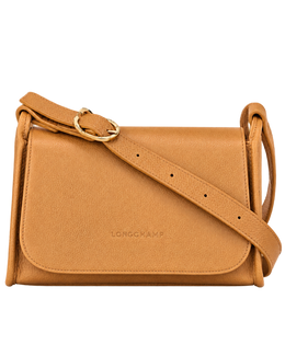 Le Foulonné M Crossbody bag Walnut - Leather