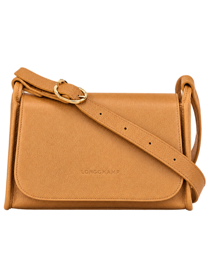 Le Foulonné M Crossbody bag Walnut - Leather