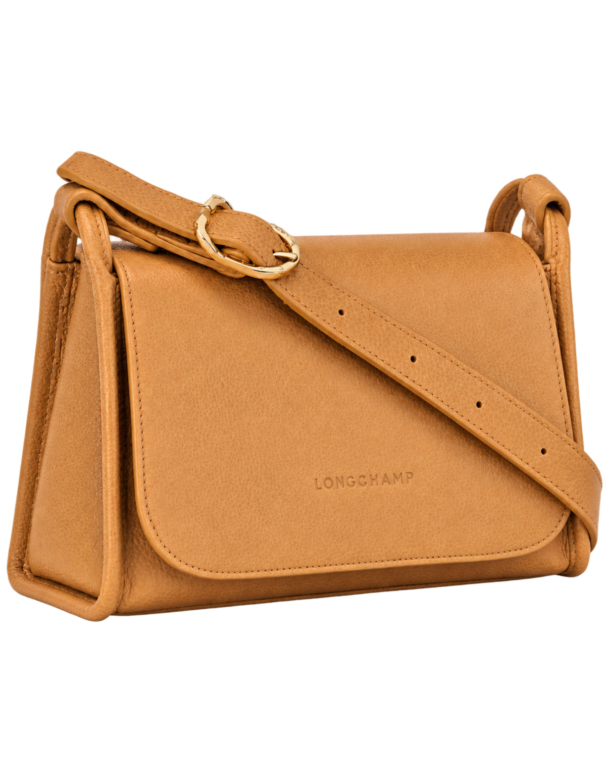 Le Foulonné M Crossbody bag Walnut - Leather