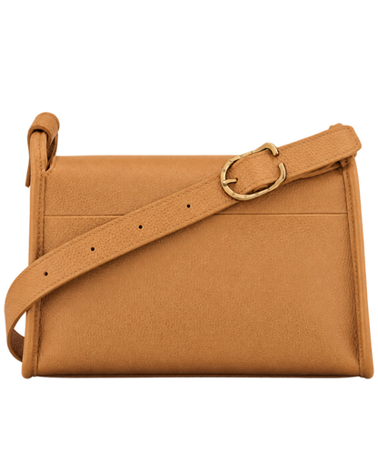 Le Foulonné M Crossbody bag Walnut - Leather