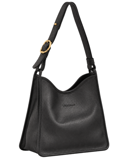 Le Foulonné M Hobo bag Black - Leather