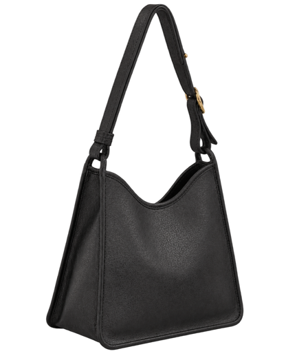 Le Foulonné M Hobo bag Black - Leather