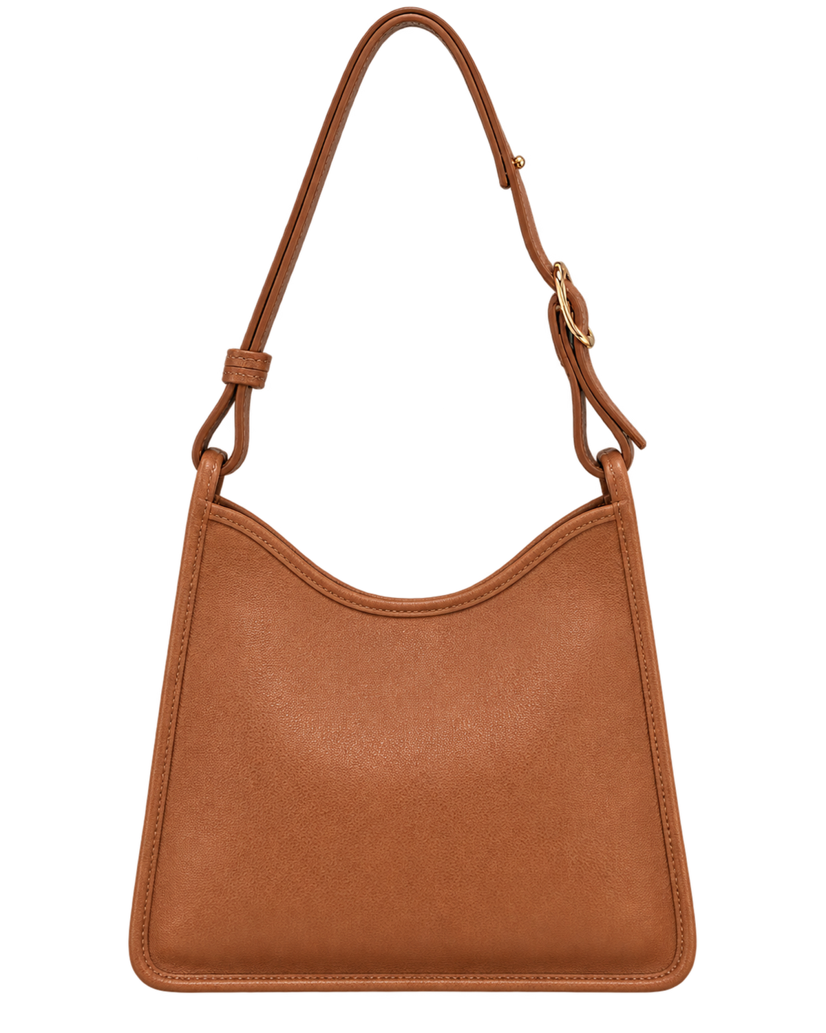 Le Foulonné M Hobo bag Caramel - Leather