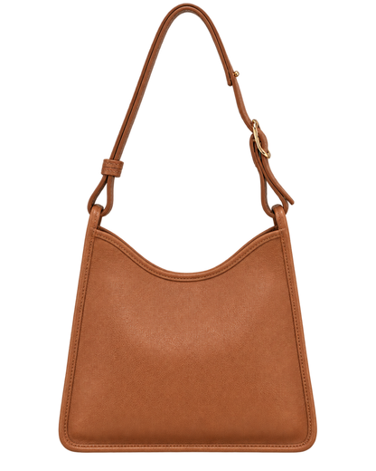 Le Foulonné M Hobo bag Caramel - Leather