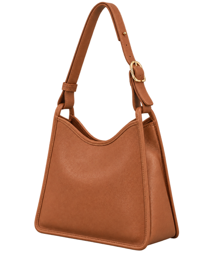 Le Foulonné M Hobo bag Caramel - Leather