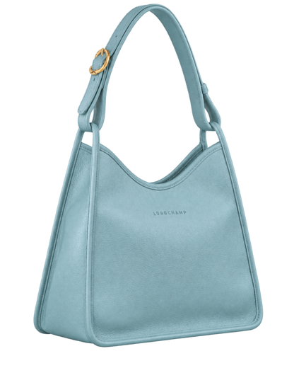 Le Foulonné M Hobo bag Eucalyptus - Leather