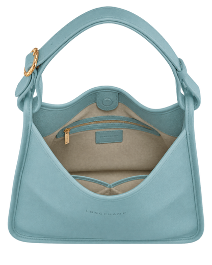 Le Foulonné M Hobo bag Eucalyptus - Leather