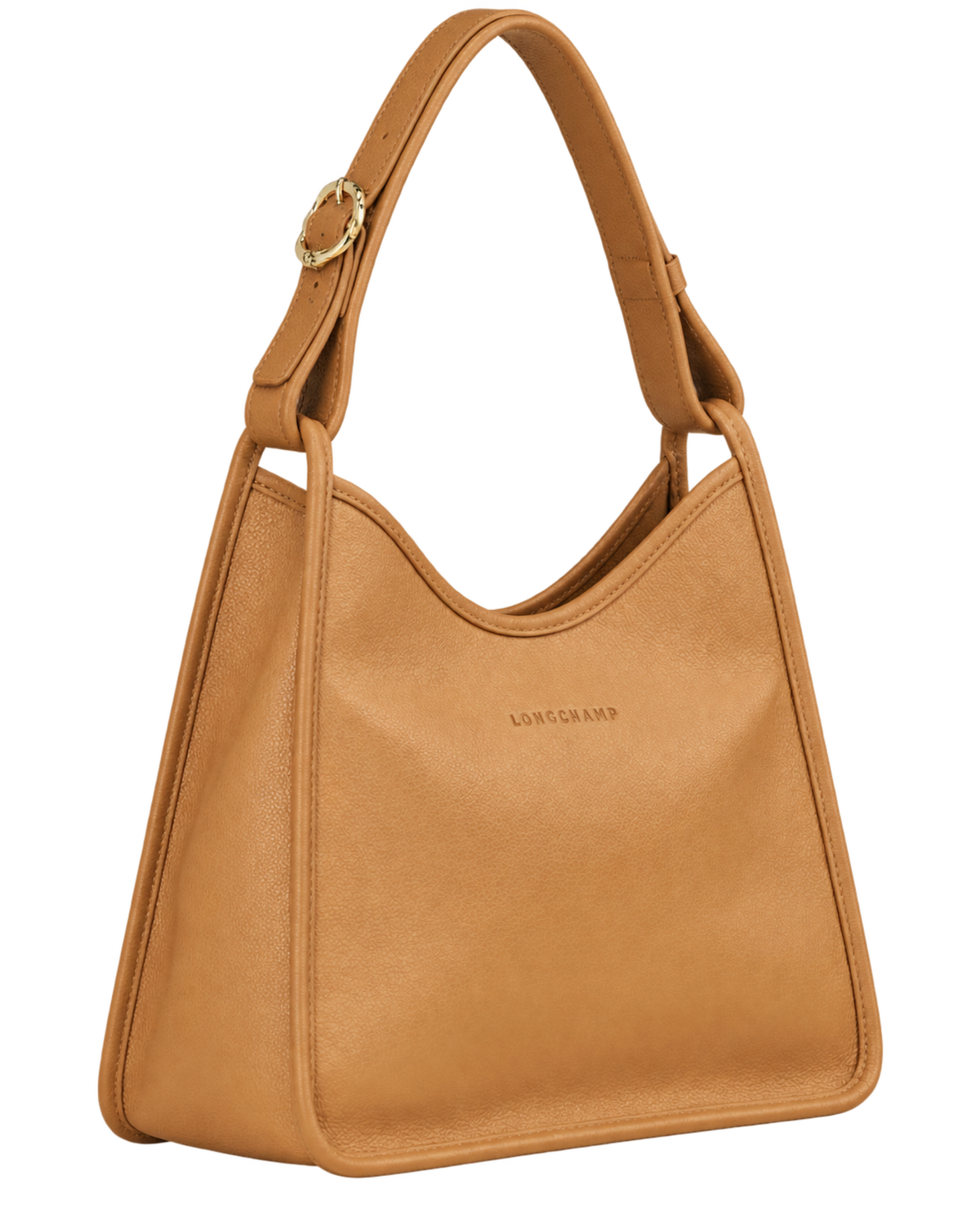 Le Foulonné M Hobo bag Walnut - Leather