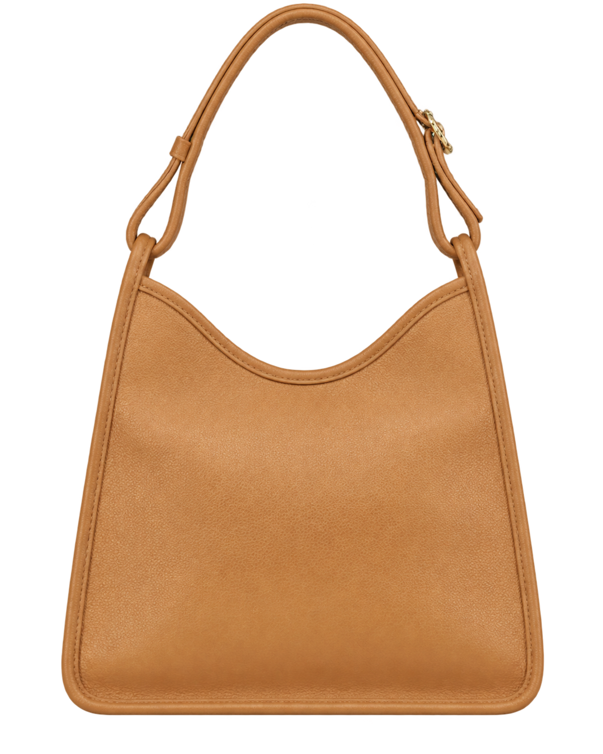 Le Foulonné M Hobo bag Walnut - Leather